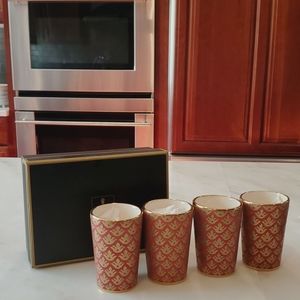 NWT L' Objet Water Glass x4